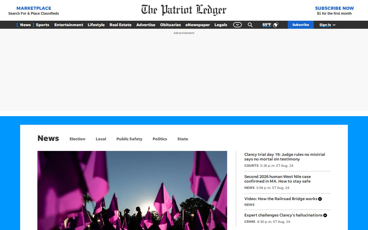 Norfolk County arrest and court news in the Patriot Ledger